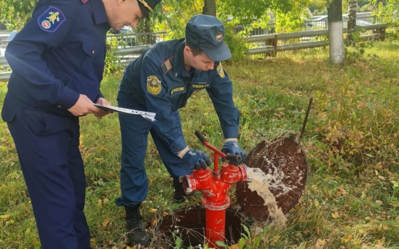 Проверка источников противопожарного водоснабжения в Автограде