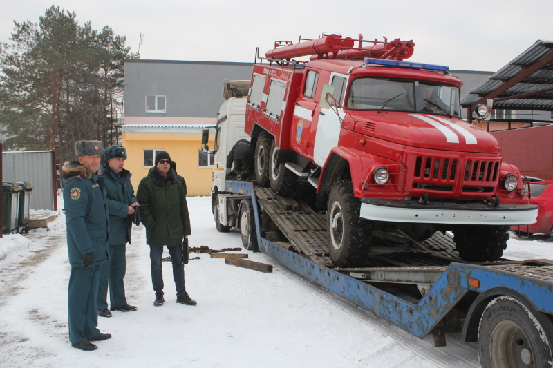 Пожарная техника отправилась из Татарстана в ЛНР