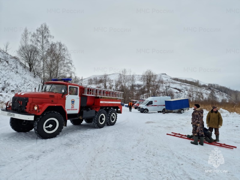 Открыта ледовая переправа через Каму по маршруту «село Покровское – поселок Красный Ключ»