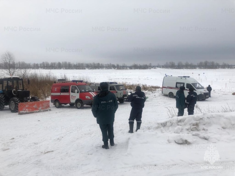 Открыта ледовая переправа через Каму по маршруту «село Покровское – поселок Красный Ключ»