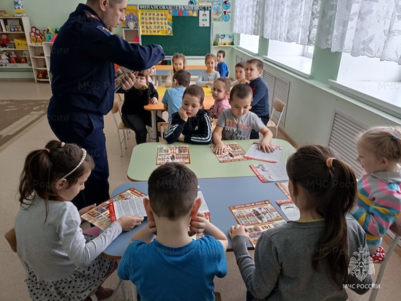 Урок безопасности в Кутлу-Букашском детском саду «Дуслык» Рыбно-Слободского района