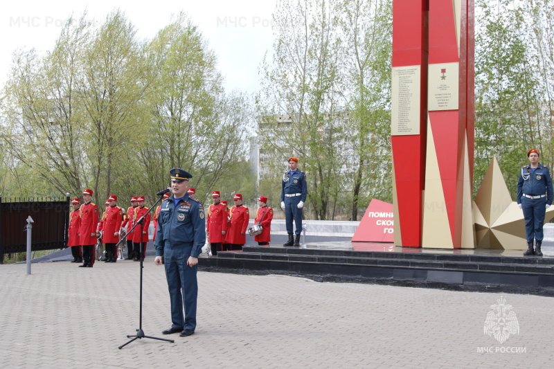 В Главном управлении МЧС России по РТ отметили День пожарной охраны России