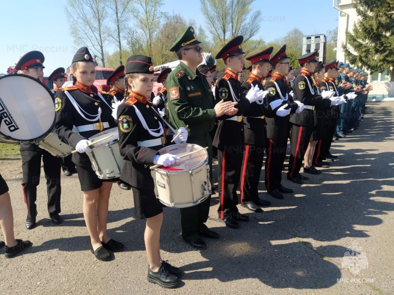 В Зеленодольском гарнизоне провели церемонию принятия присяги сотрудниками МЧС