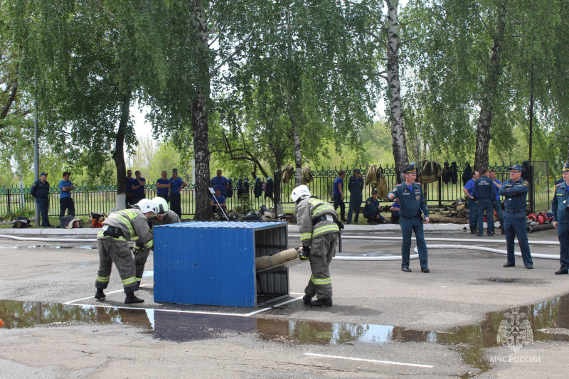 Пожарные из Набережных Челнов стали лучшими в республике среди договорных подразделений федеральной противопожарной службы