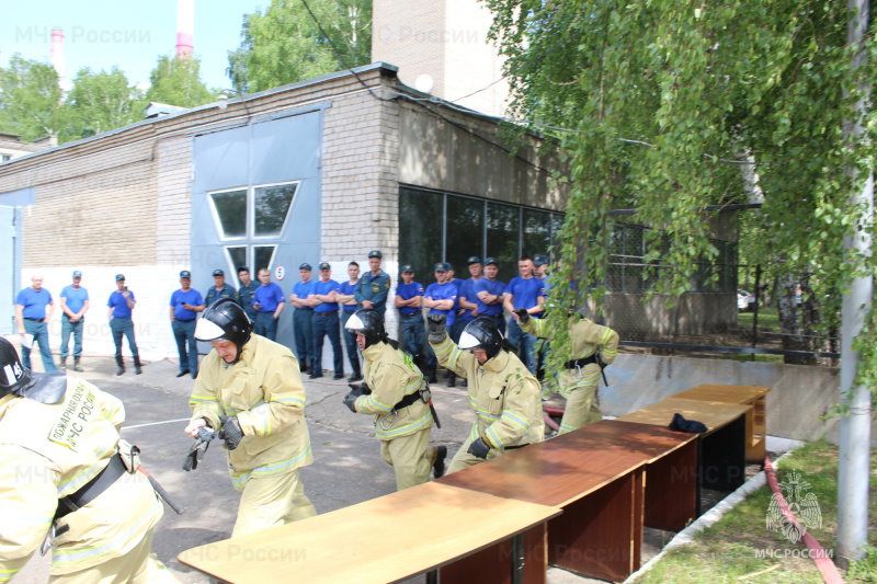 Пожарные из Набережных Челнов стали лучшими в республике среди договорных подразделений федеральной противопожарной службы