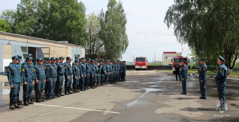 Пожарные из Набережных Челнов стали лучшими в республике среди договорных подразделений федеральной противопожарной службы