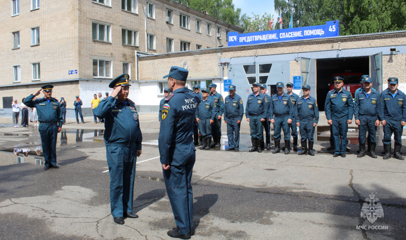 Пожарные из Набережных Челнов стали лучшими в республике среди договорных подразделений федеральной противопожарной службы