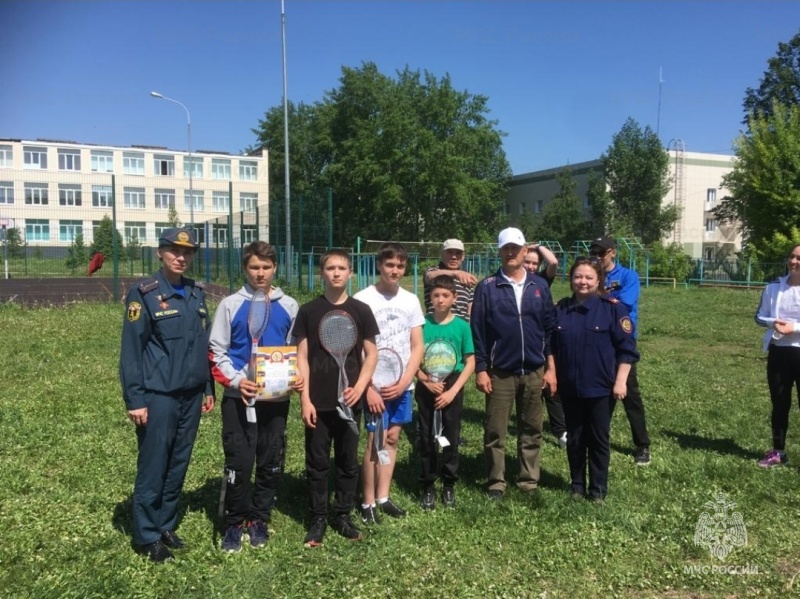 В Заинском районе определилась лучшая Дружина юных пожарных