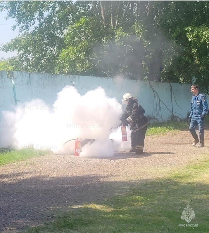 В Заинском районе определилась лучшая Дружина юных пожарных