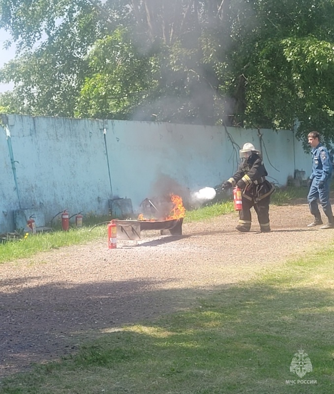 В Заинском районе определилась лучшая Дружина юных пожарных