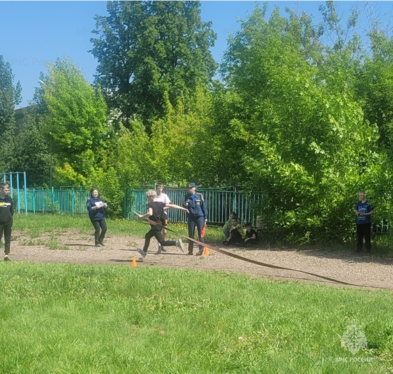 В Заинском районе определилась лучшая Дружина юных пожарных