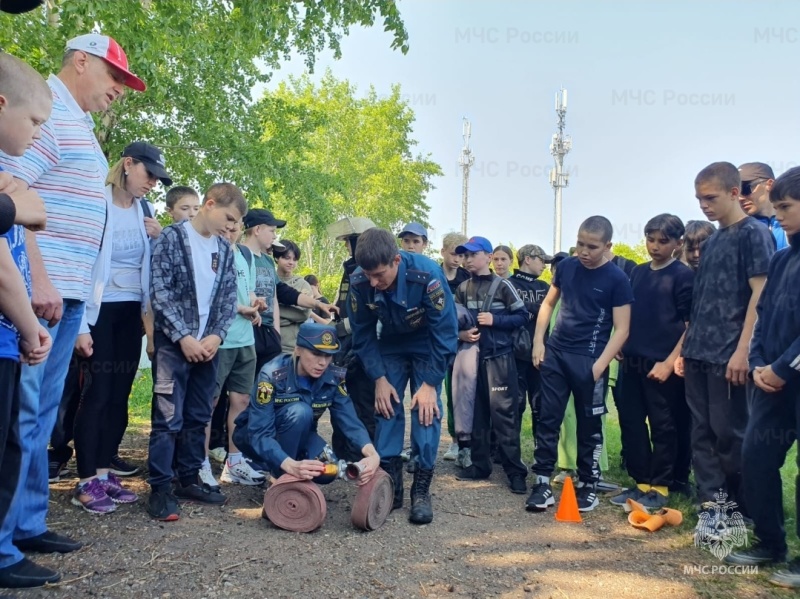 В Заинском районе определилась лучшая Дружина юных пожарных