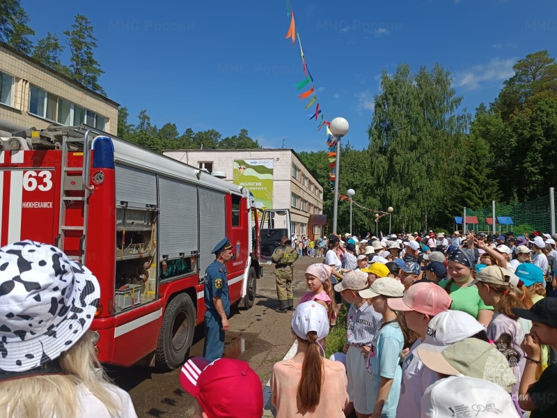 День пожарной безопасности в ДОЛ «Юность»