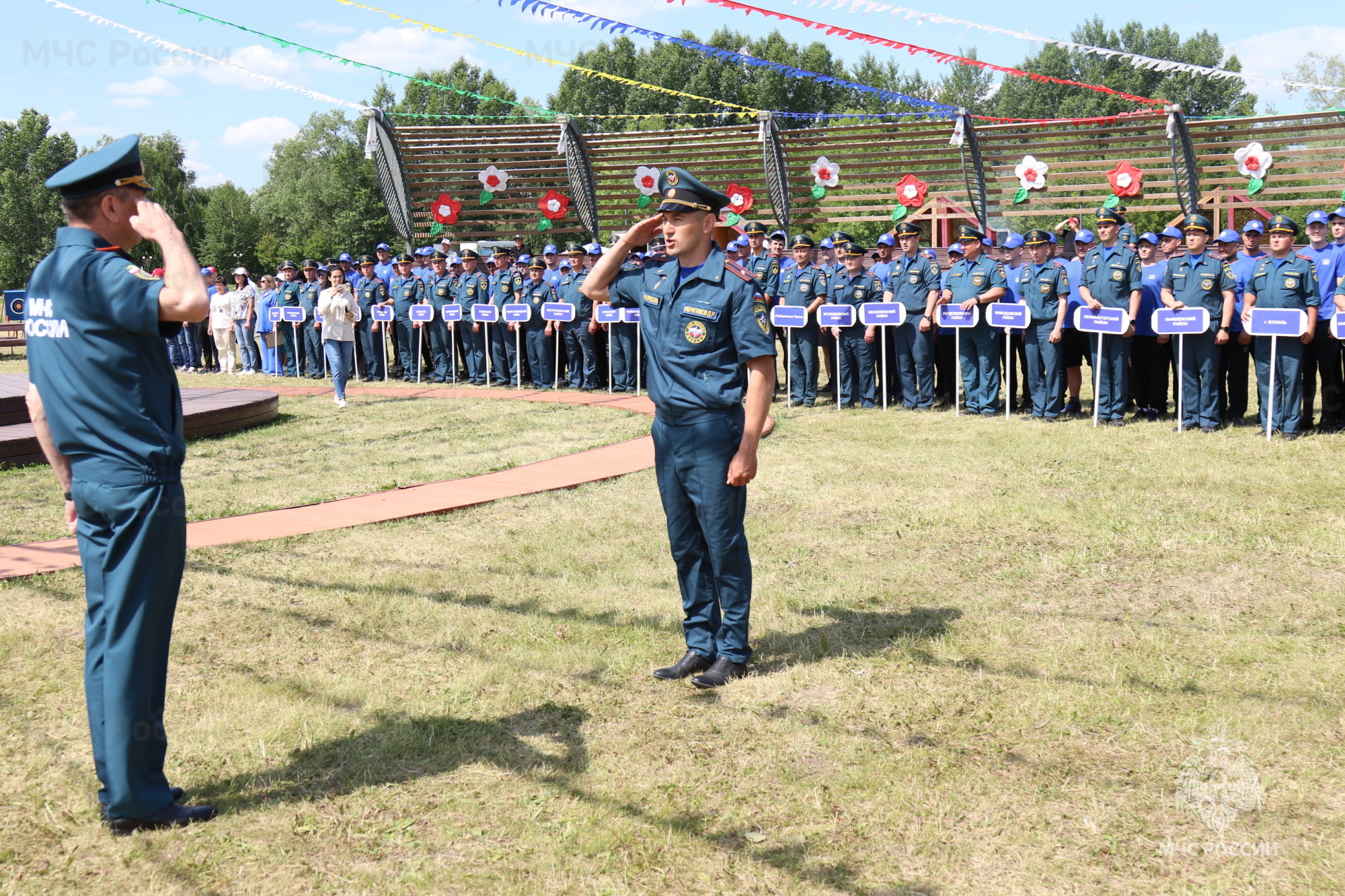 В Кайбицком районе – лучшие пожарные добровольцы республики! | 16.06.2023 |  Казань - БезФормата