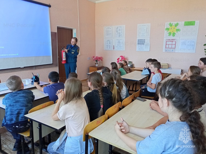 Пожарная безопасность в пришкольных лагерях в сельских поселениях