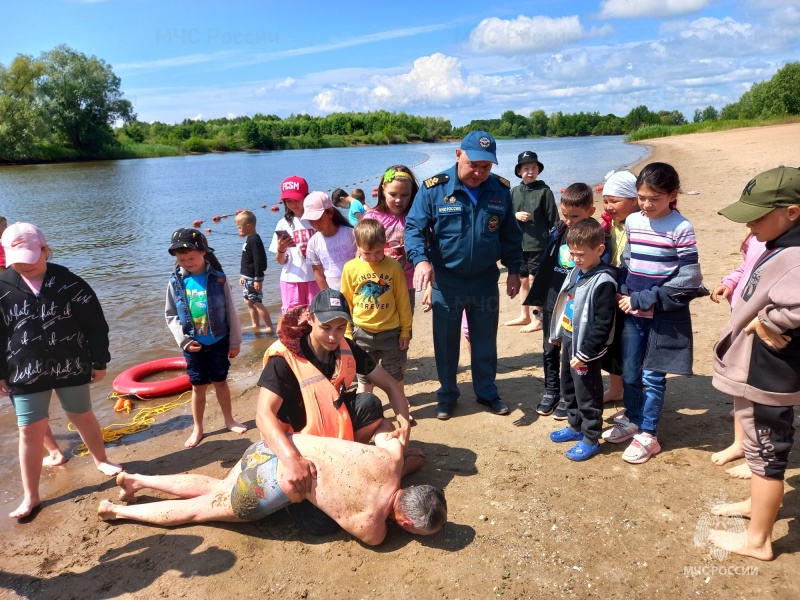 Безопасность на воде в летние каникулы