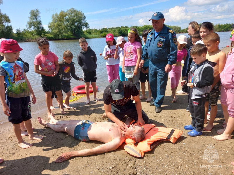 Безопасность на воде в летние каникулы