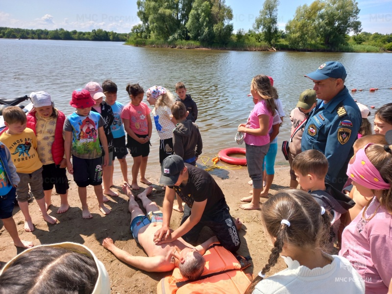 Безопасность на воде в летние каникулы