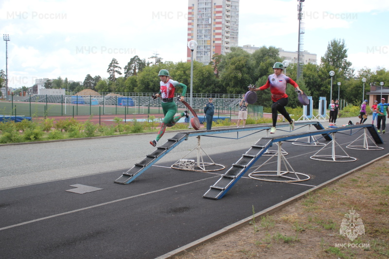 Победителями летнего республиканского Чемпионата пожарно-спасательного спорта стал коллектив физической культуры №7