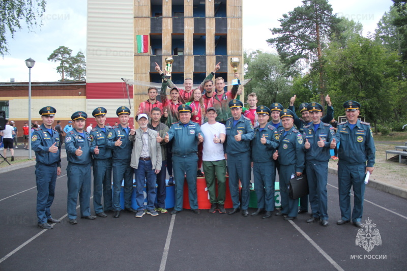 Победителями летнего республиканского Чемпионата пожарно-спасательного спорта стал коллектив физической культуры №7