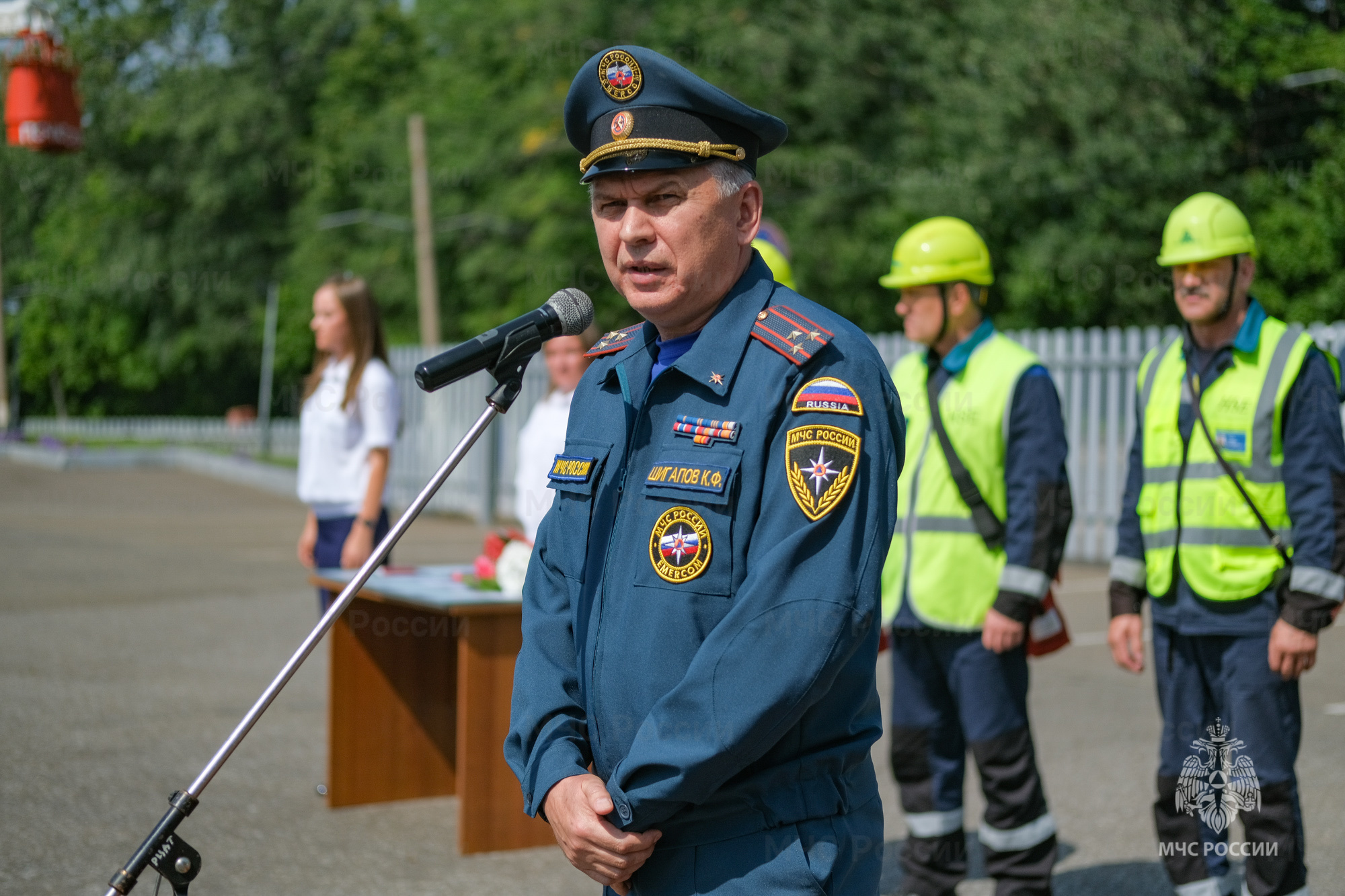 Нижнекамские огнеборцы отметили юбилеи 35-й и 78-й пожарно-спасательных  частей | 05.08.2023 | Казань - БезФормата