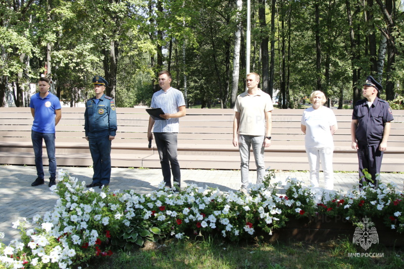 Фестиваль безопасности в детском лагере «Заречье»