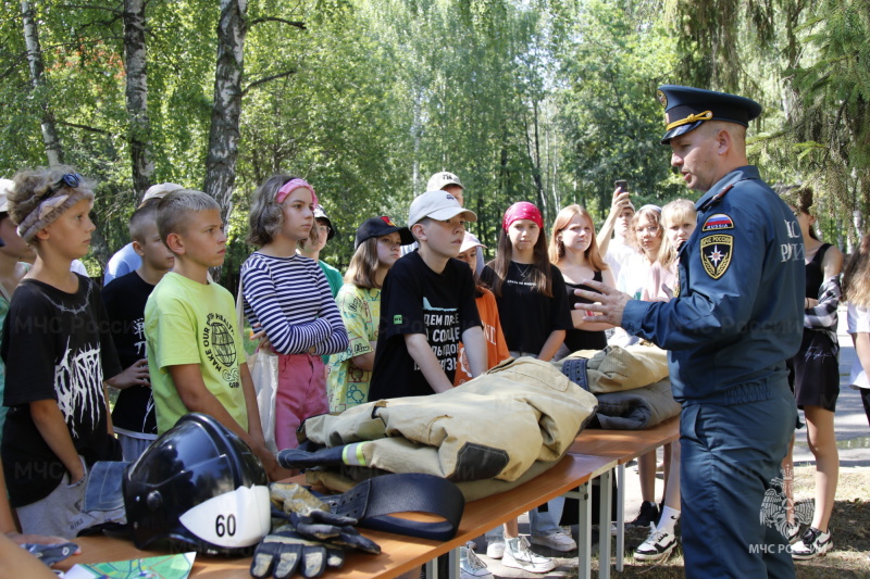 Фестиваль безопасности в детском лагере «Заречье»