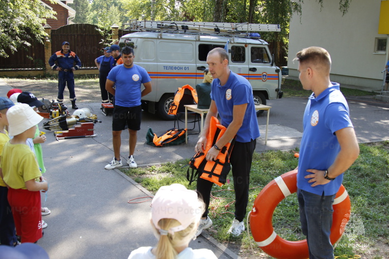 Фестиваль безопасности в детском лагере «Заречье»