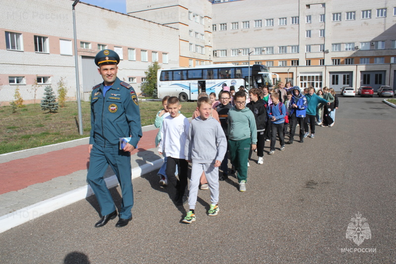 «Важные» гости на празднике МЧС