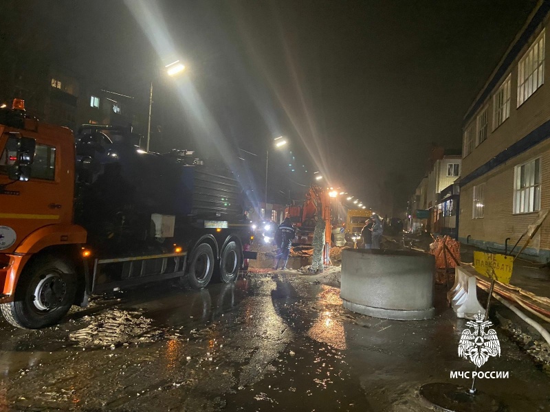 Аварийное отключение холодного водоснабжения в г. Зеленодольск Республики Татарстан