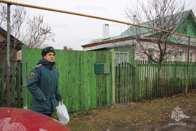 В Высокогорском районе в домах одиноких престарелых граждан дополнительно установят 200 автономных пожарных извещателей