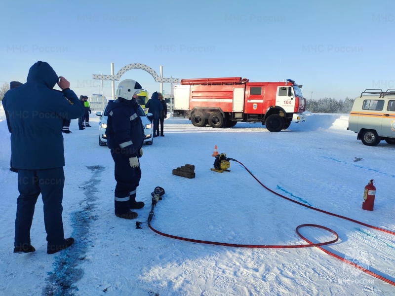 В Алексеевском районе завершились командно-штабные учения