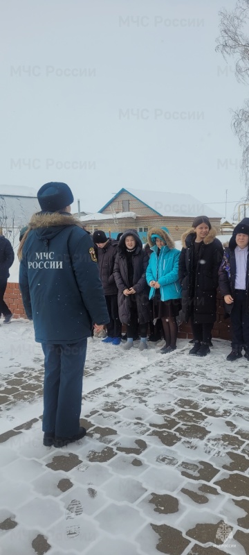 Обучающее занятие по пожарной безопасности и учебная эвакуация из школы