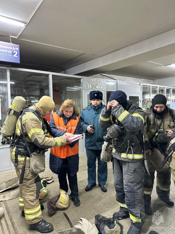 Учения в Казанском метрополитене