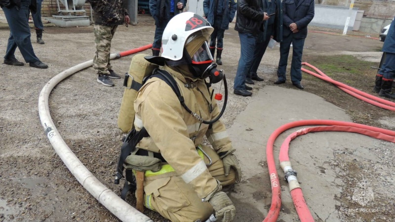 В Набережных Челнах определились лучшие газодымозащитники среди договорных подразделений ПО