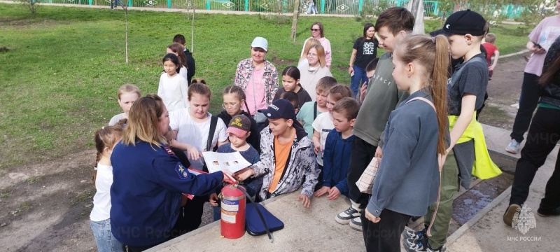 Эвакуация при условном пожаре в кинотеатре «Космос»