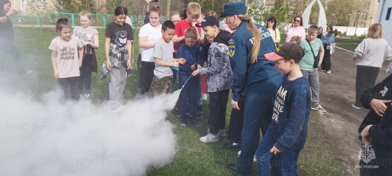 Эвакуация при условном пожаре в кинотеатре «Космос»