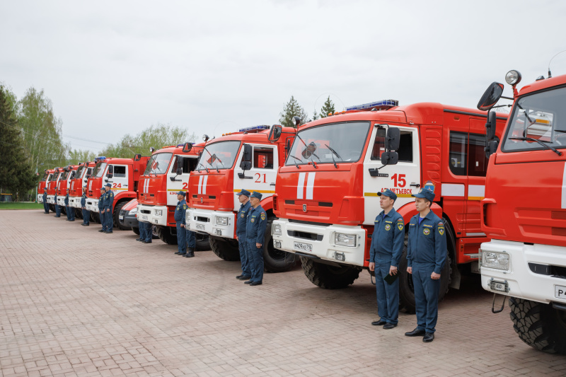 В Альметьевске пожарные получили самый желанный подарок ко Дню пожарной охраны России