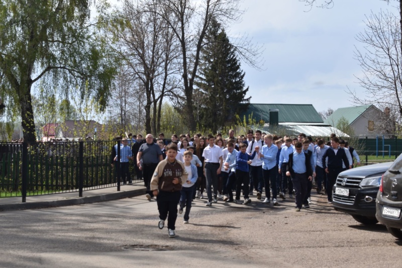 В первой школе Алексеевского прошли пожарно-тактические учения