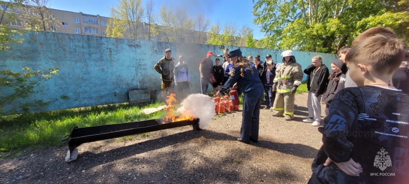 В Заинске соревновались Дружины юных пожарных