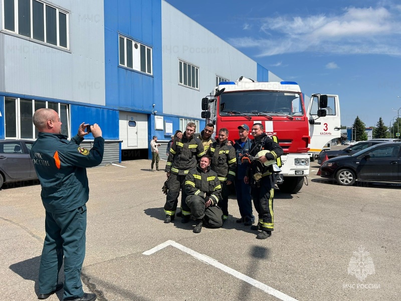 Пожарные отметили высокую подготовку персонала Технополиса «Химград»