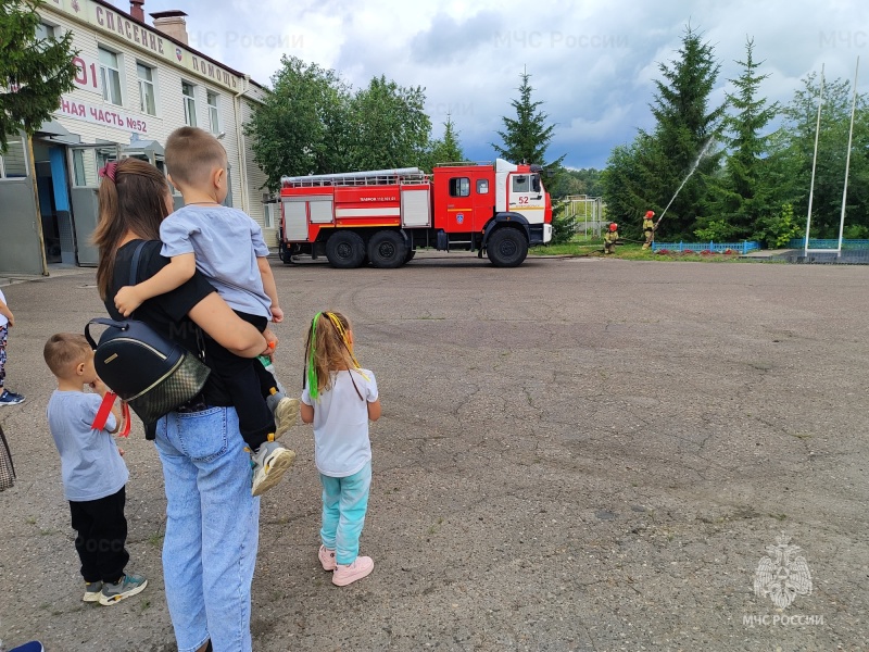 Семьи участников СВО посетили  Музей пожарной охраны