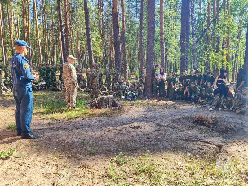 День МЧС для  юных спецназовцев