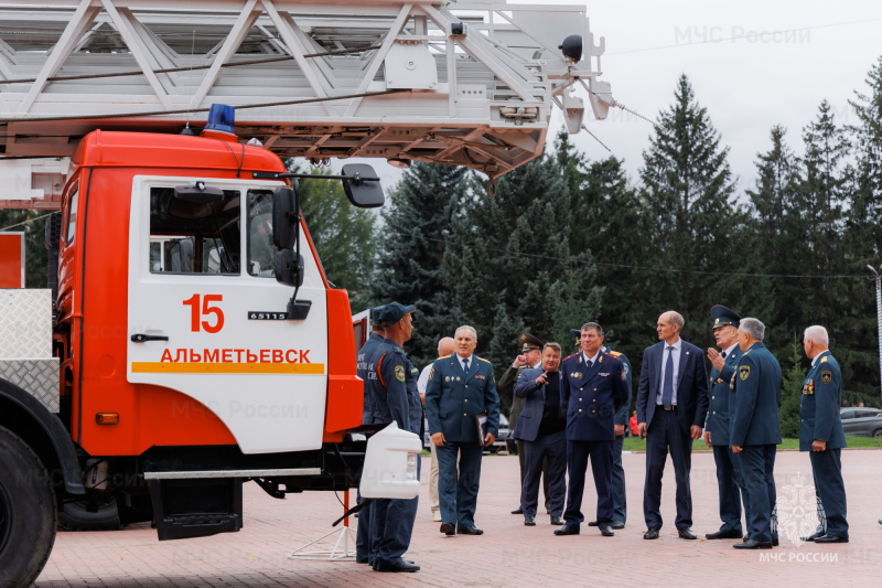 70 лет на страже пожарной безопасности Альметьевска