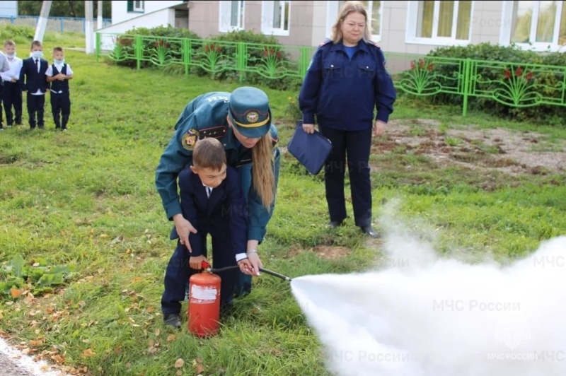 Школьный день с учебной эвакуацией