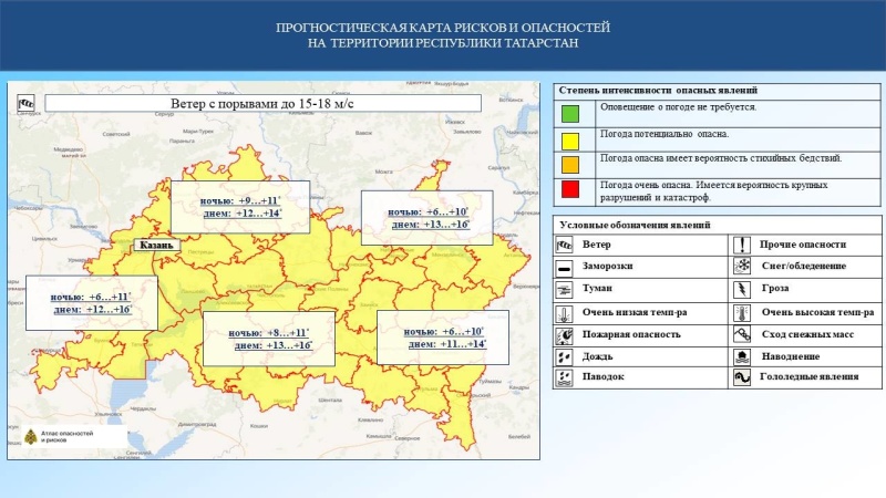 Ежедневный оперативный прогноз возникновения и развития чрезвычайных ситуаций на территории Республики Татарстан на 22.09.2024 г. (активная интернет-ссылка на раздел "Оперативная информация" сайта ГУ МЧС России по РТ обязательна)