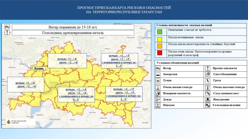 Ежедневный оперативный прогноз возникновения и развития чрезвычайных ситуаций на территории Республики Татарстан на 10.11.2024 г. (активная интернет-ссылка на раздел "Оперативная информация" сайта ГУ МЧС России по РТ обязательна)